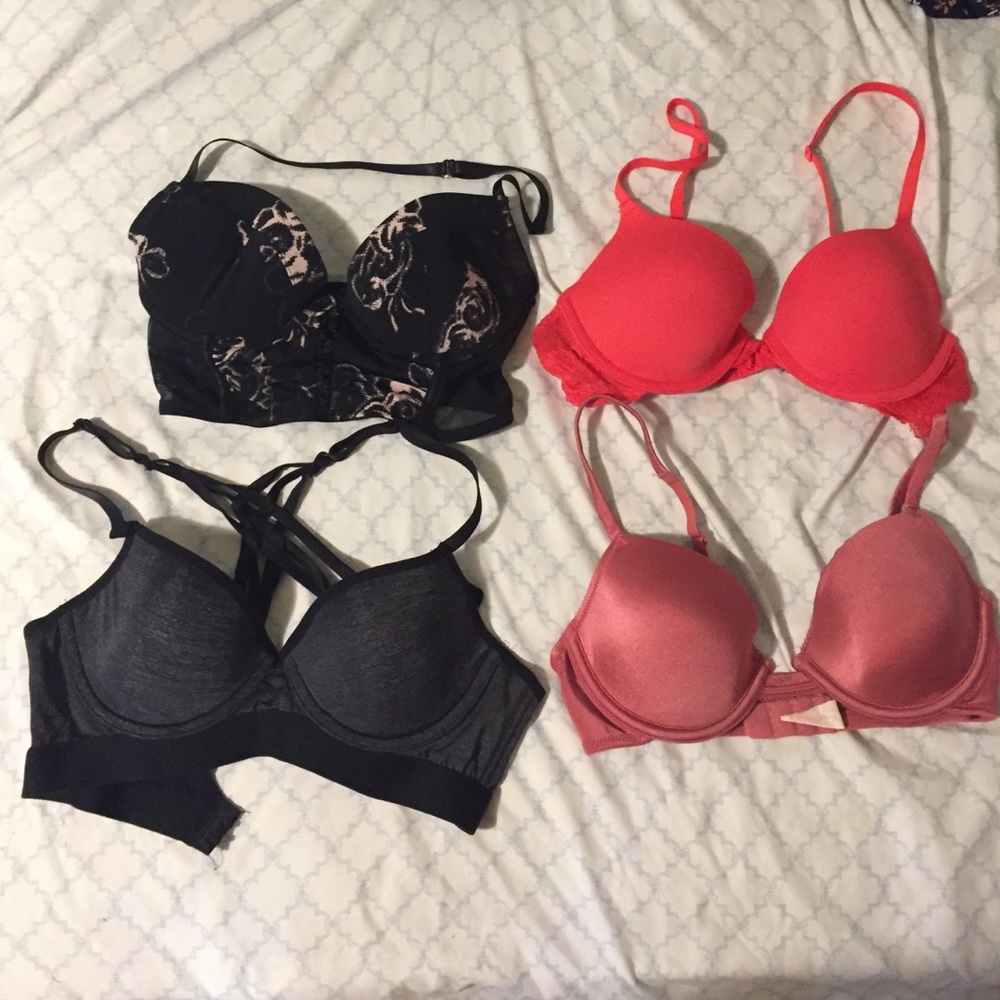 All 4 bras for sale